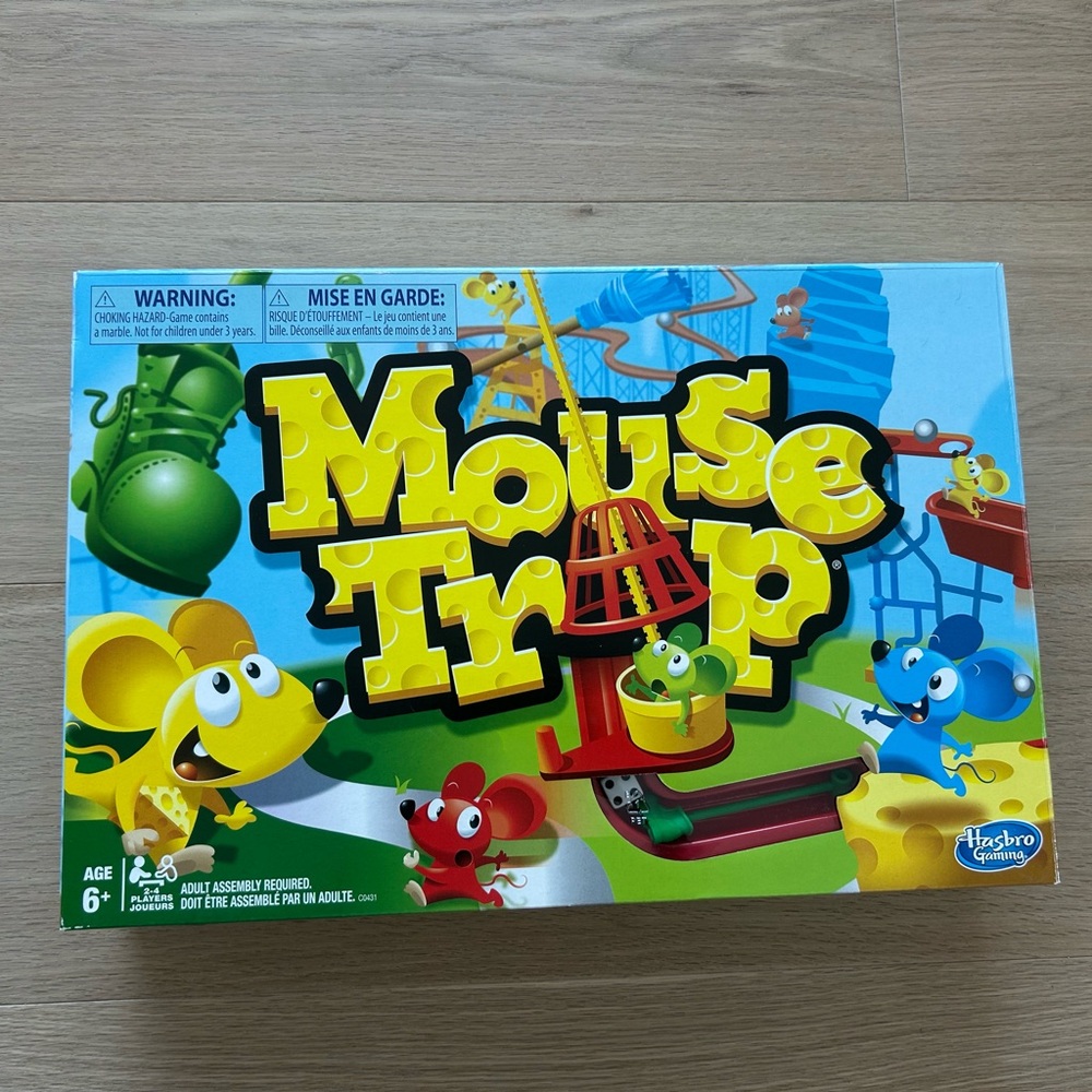 Games - Mousetrap - Crazy Forts - Telestrations and more